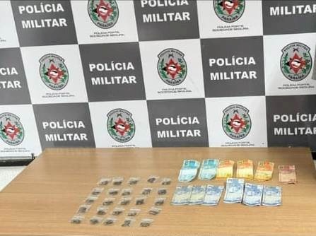 Drogas apreendidas pela Polícia Militar em João Pessoa 