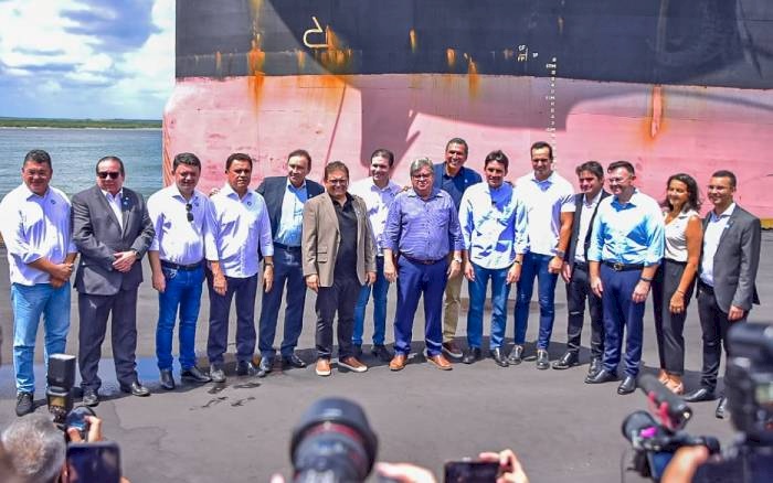 Visita do ministro, Silvio Costa Filho, ao Porto de Cabedelo