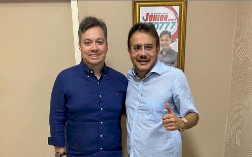 Deputado Estadual, Júnior Araújo, e Carlos Antônio, força política das oposições em Cajazeiras