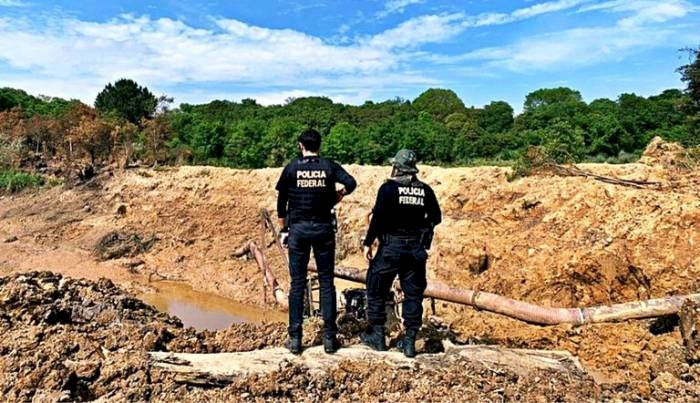 Combate a extração ilegal de minério no estado da Paraíba
