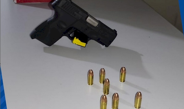 Apreensão de arma de fogo pela Polícia Militar
