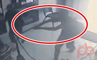 Tentativa de assalto contra a Casa Lotérica, em São Domingos 