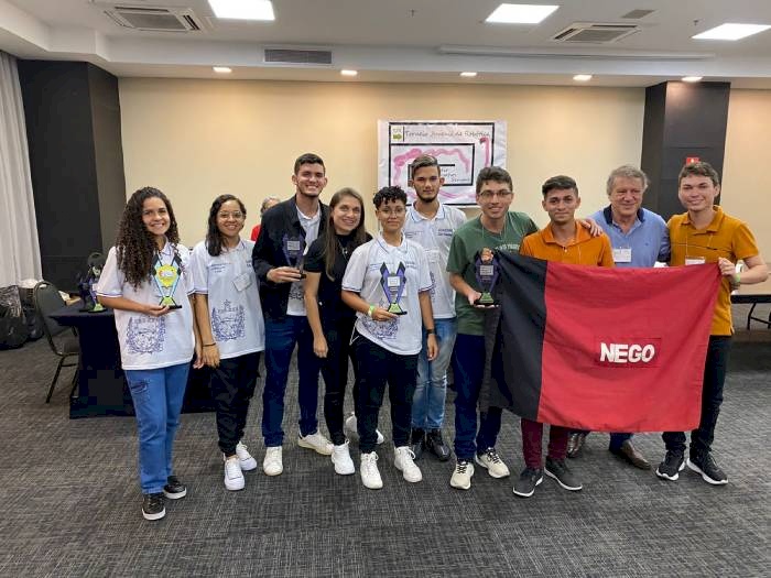 1º lugar na etapa nacional do Torneio Juvenil de Robótica