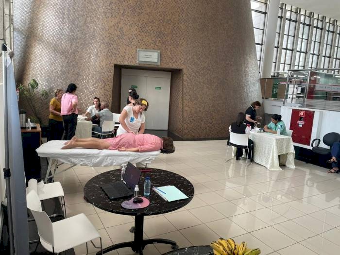 Ação itinerante voltada aos cuidados com a saúde mental
