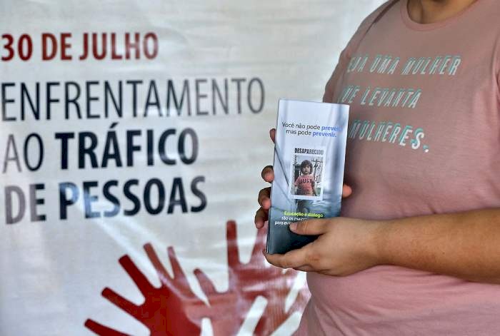 Mobilização para marcar Dia do Enfrentamento do Tráfico de Pessoas