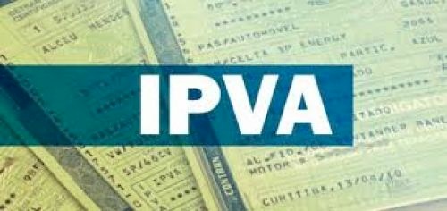 Boleto do IPVA (Imposto sobre a Propriedade de Veículos Automotores) para efetuar o pagamento
