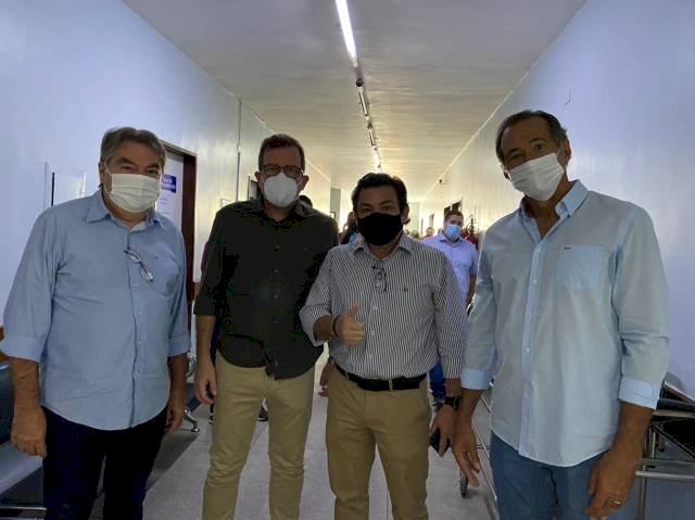 Lindolfo visita Hospital Regional e anuncia implantação da UTI Neo Natal, e o projeto para referência em cardiologia; Assista 