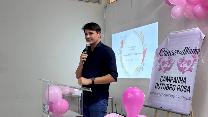 Campanha Outubro Rosa no Instituto Cândida Vargas