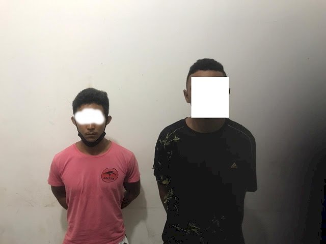 Dois sousenses são presos em flagrante pela PM, após praticarem roubo em Cajazeiras