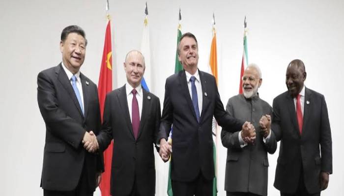 Líderes da Brics
