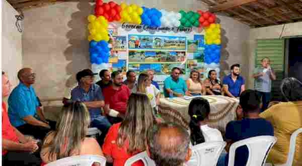 Ordem de serviço para a Construção da Quadra de Areia no Distrito de Prensa