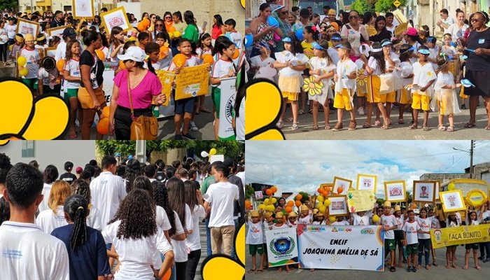 Campanha Faça Bonito, em Aparecida 
