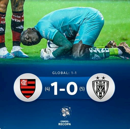 Flamengo perdeu o título da Recopa Sul-Americana