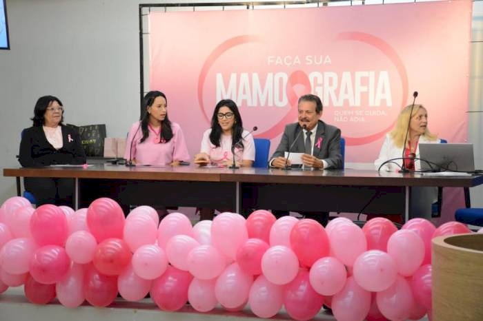 Ação de conscientização para a realização de mamografia