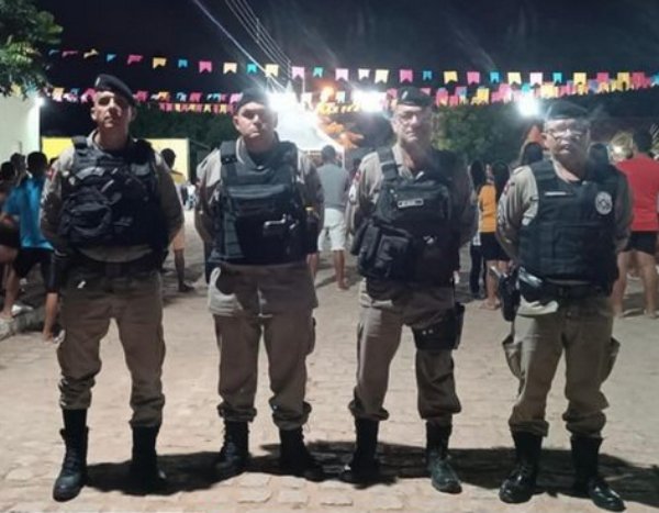 Segurança dos festejos juninos do Assentamento Acauã