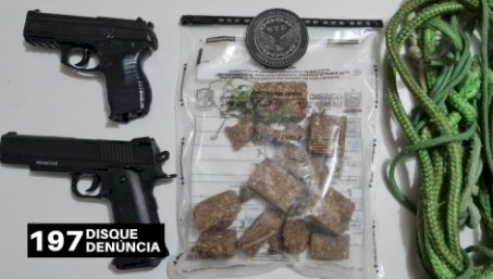 Polícia Civil prende suspeito e evita que posto de combustível seja assaltado 