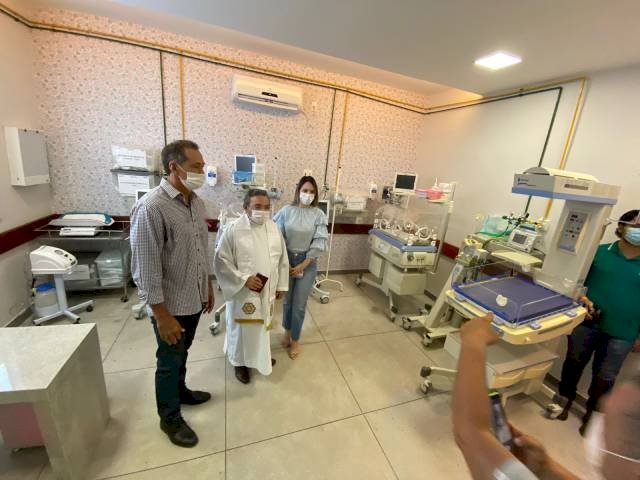 Regional em Sousa ganha a Unidade da UCIN, e diretor Gilberto Sarmento relata da importância dos cuidados Neo Natal, e agradece ao Governador, e a Lindolfo o esforço; Assista