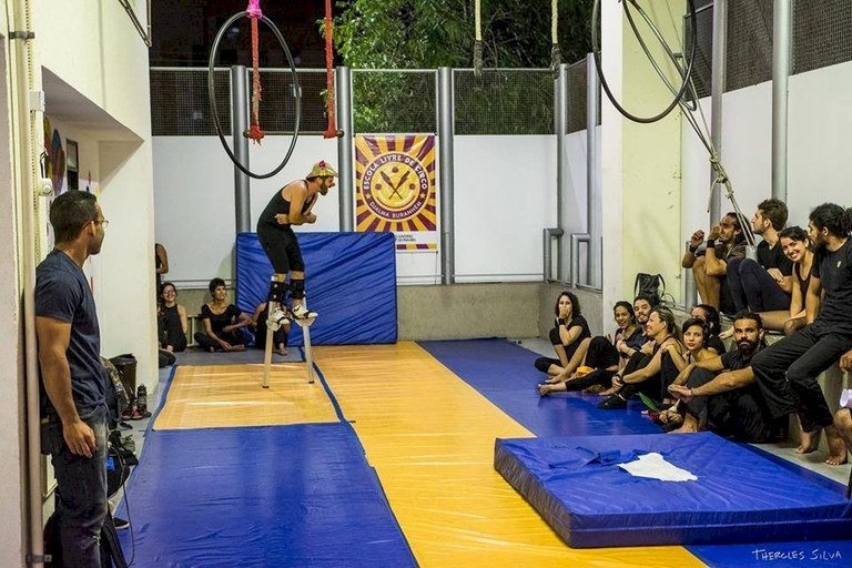Escola Livre de Circo Djalma Buranhêm, da Fundação Espaço Cultural da Paraíba (Funesc)