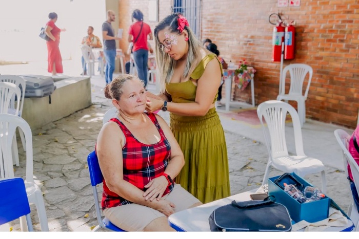 Ação de promoção e prevenção à saúde em alusão ao Dia das Mães