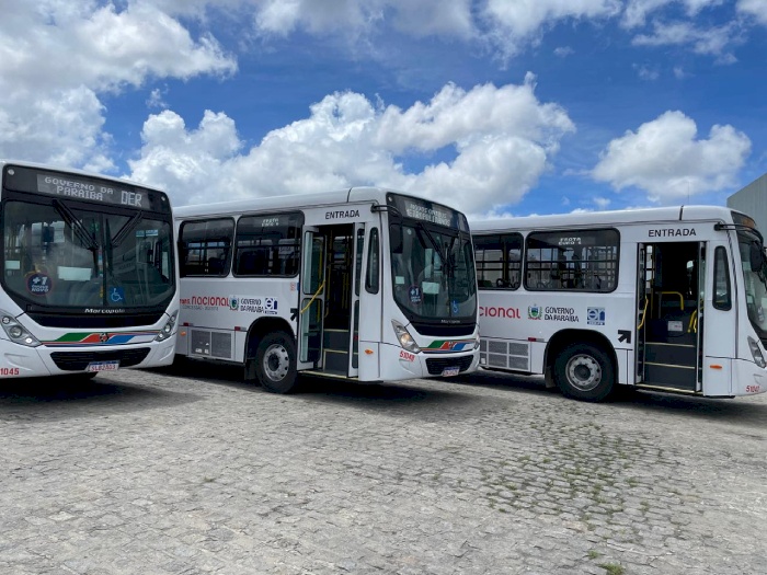 Entrega de novos ônibus para linhas de Cabedelo