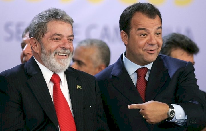 Presidente Lula, e Sérgio Cabral, ex-governador preso do Rio de Janeiro