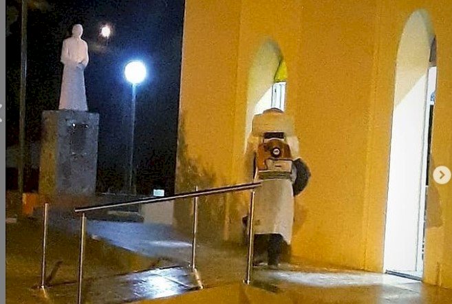 Prensa e Assentamento Acauã passa por ação de desinfecção e higienização no combate ao Covid-19 em Aparecida