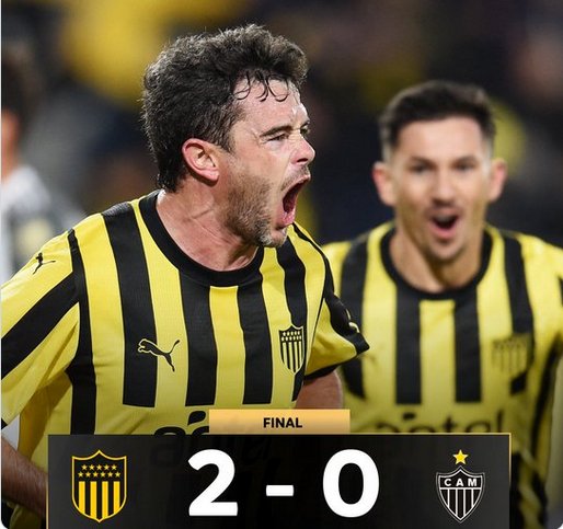 Atlético cai diante do Peñarol