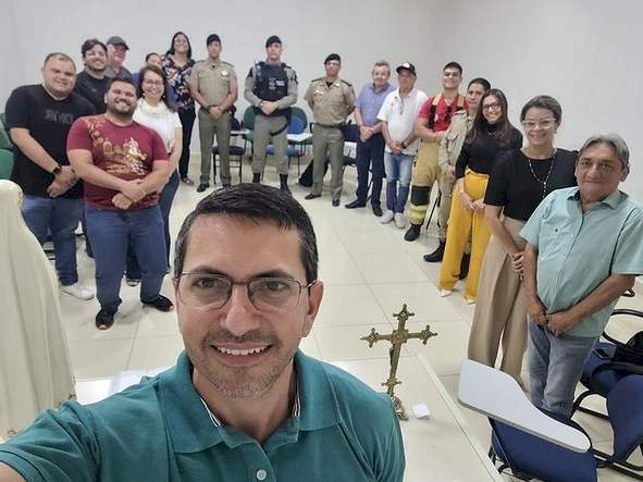 Preparativos para os festejos da Festa da Padroeirade Sousa