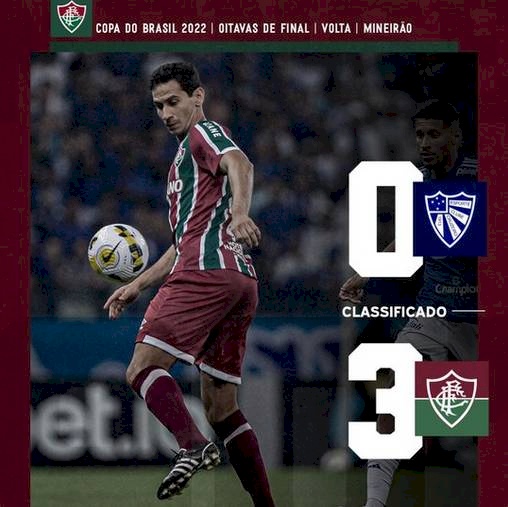 Fluminense goleou o Cruzeiro