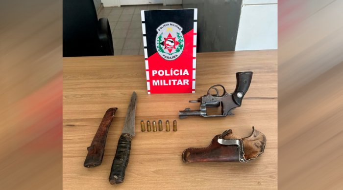 Apreensão de armas de fogo na cidade de Sousa