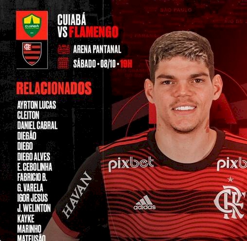 Cuiabá recebe o Flamengo na Arena Pantanal