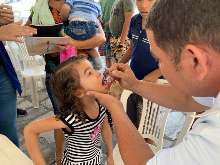 Vacinação contra Poliomielite até 30 de junho em JP