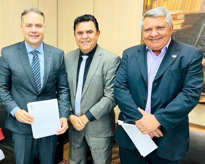 Audiência com o ministro dos Transportes, Renan Filho