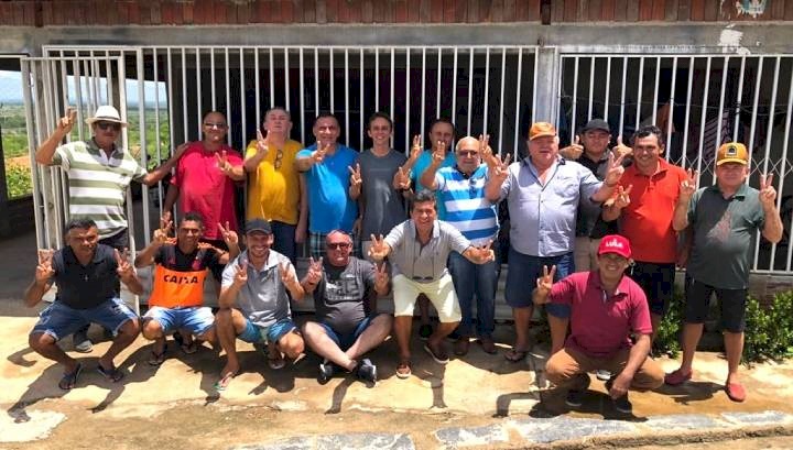 Lideranças da oposição marizopolenses reunidas 