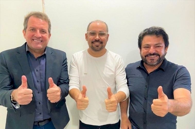 Prefeito Tyrone, Vereador, Eugênio Rodrigues, e Zenildo Oliveira