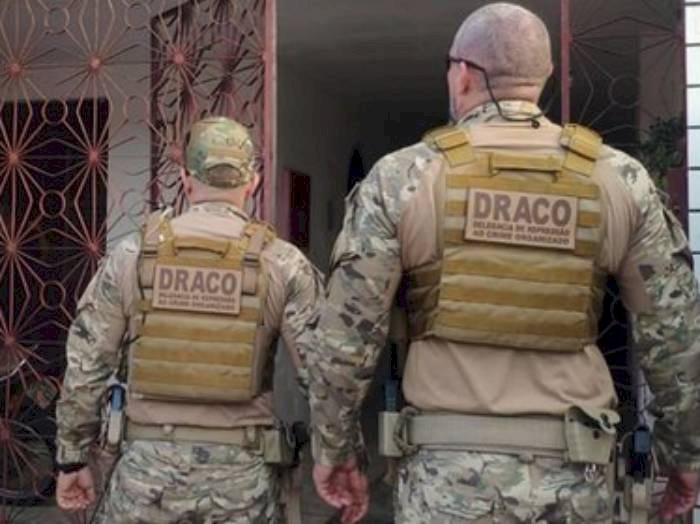 Traficante preso com bastante droga