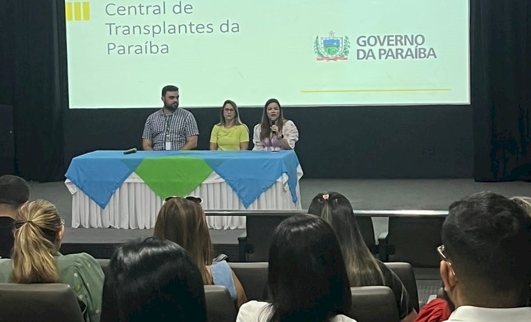Treinamento da Central Estadual de Transplantes, em Sousa 