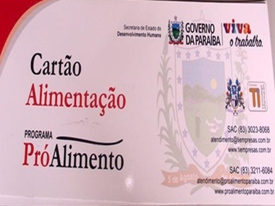 Cartão Alimentação
