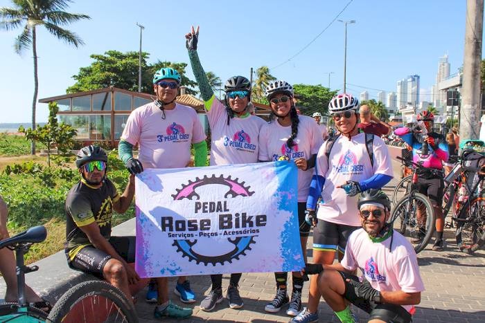 Passeio ciclístico promovido pelo Creci-PB atrai participantes de Pernambuco