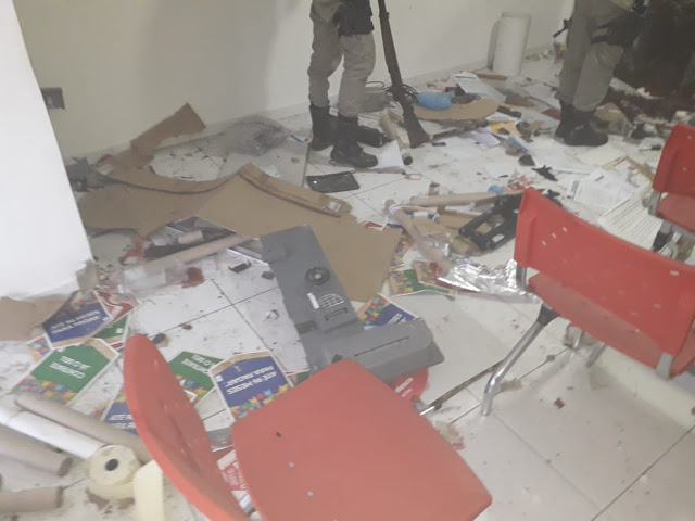 Banco Explodido em Bom Sucesso-PB