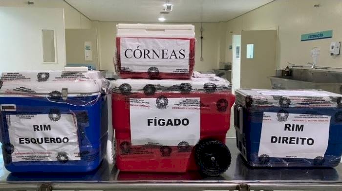 Segunda doação de multiórgãos em um intervalo de 48 horas