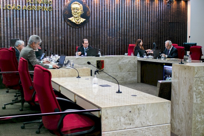 Sessão do Tribunal de Contas do Estado da Paraíba