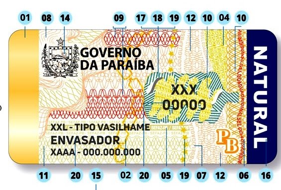 Vasilhames de água de 20 litros terão novos selos fiscais na Paraíba
