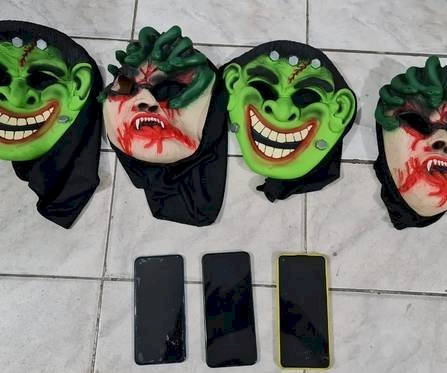 Prisão de indivíduo e apreensão de veículo, celulares e máscaras em Coremas