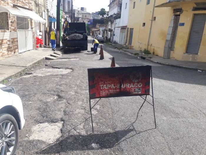 Serviços de manutenção da Secretaria de Infraestrutura (Seinfra)