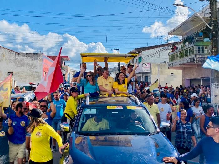Deputada estadual e candidata ao Senado Federal Pollyanna Dutra