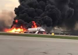 Avião pega Fogo