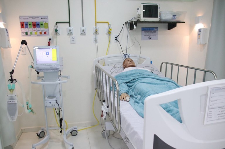 Unidade de Terapia Itensiva (UTI) no Hospital de Catolé do Rocha