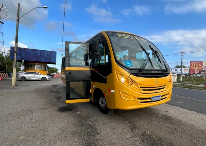 Apreensão de ônibus que transportava estudantes universitários de Itapororoca para a capital paraiban