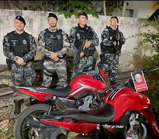 Veículos recuperados pela PM em São Bentinho